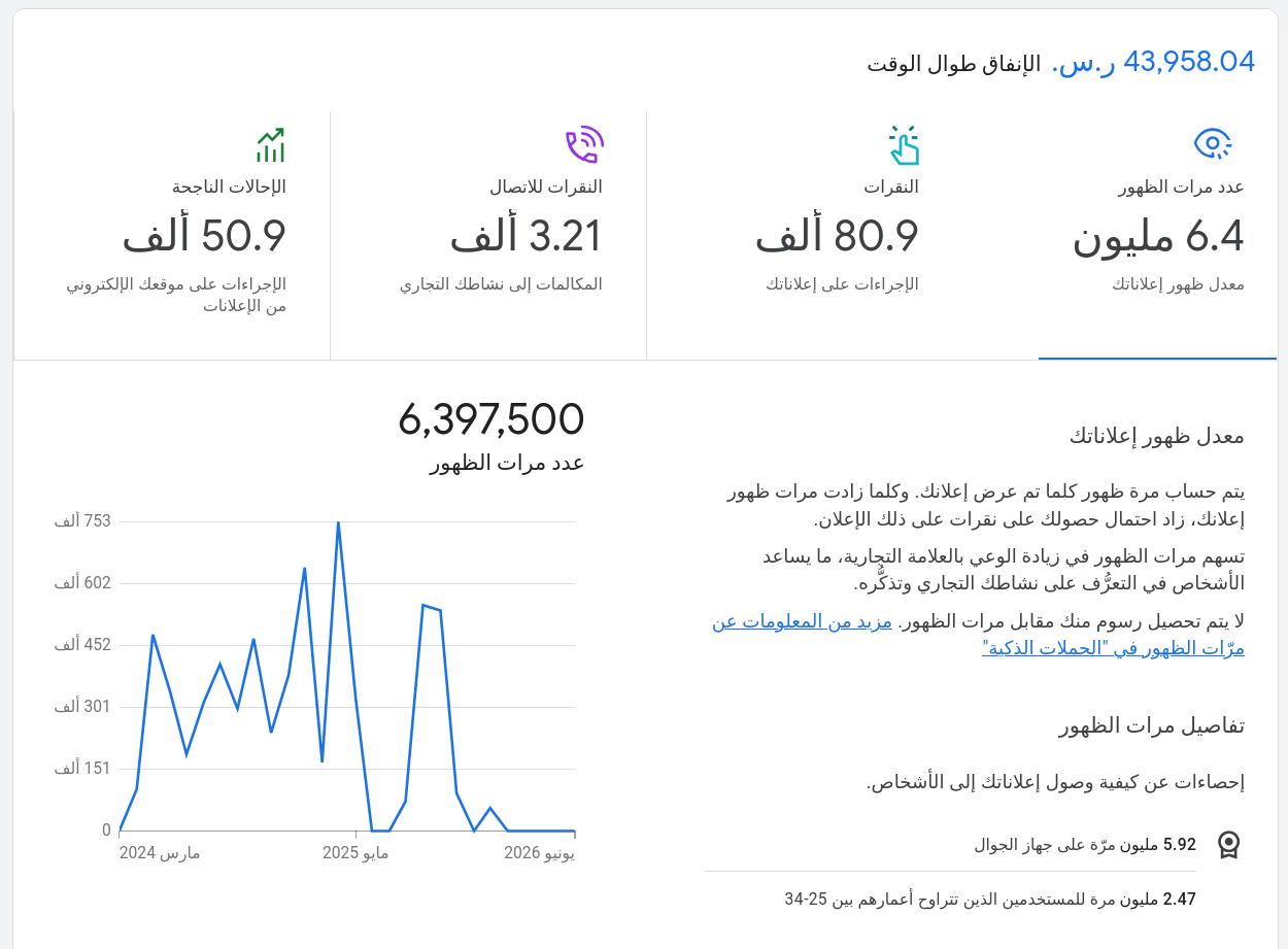 نظرة عامة — Google Ads